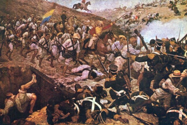 La batalla de Boyacá