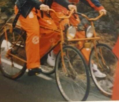 8. klasse. Firehjuls sykkel