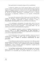 Protección de la intimidad y de la circulación transfronteriza de datos personales.