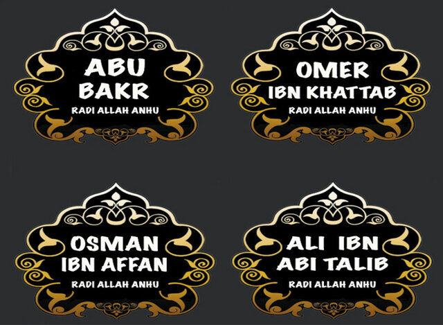 First four caliphs