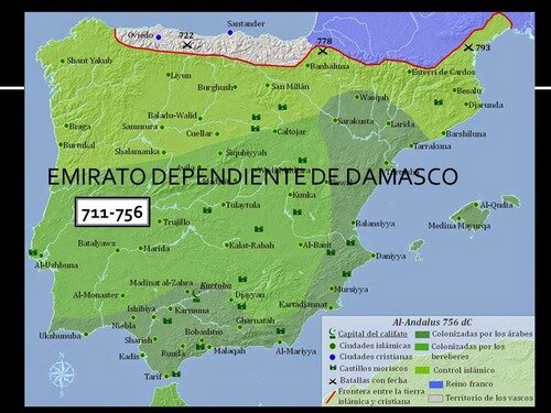 Beginning of the Emirate dependent on Damascus