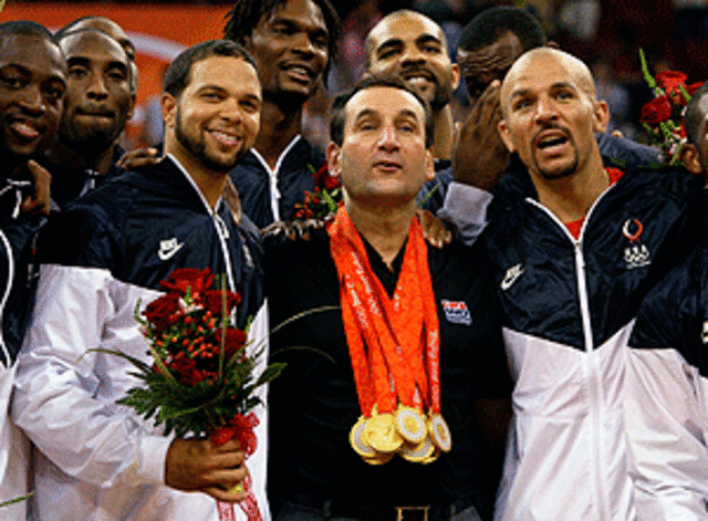 Coach K Leads Team USA to Gold