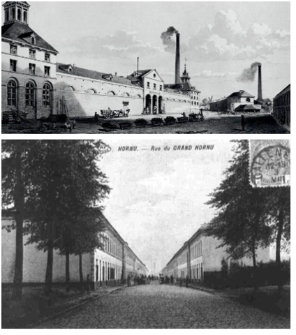 Cité ouvrière, grand Hornu