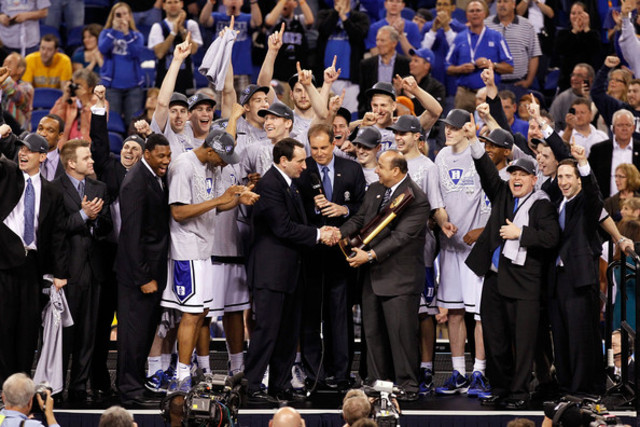 Krzyzewski Leads Duke to 4th National Title