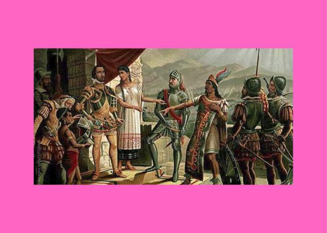 Llegada de Cortés a Mesoamérica