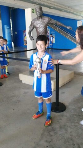 Vaig començar Futbol a L'Espanyol