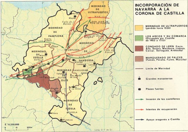 Incorporación de Navarra a Castilla