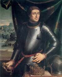 1443 - Alfonso V de Aragón, rey de Nápoles.