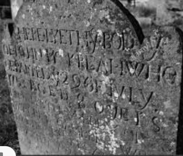 The death of Paul page was not recorded