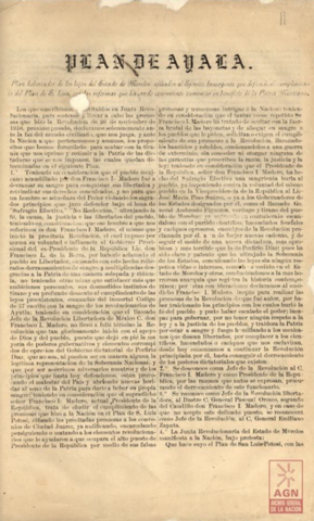 Plan de Ayala