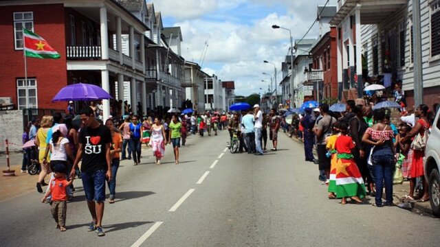 Growing up in Suriname