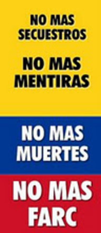UN MILLON DE VOCES CONTRA LAS FARC