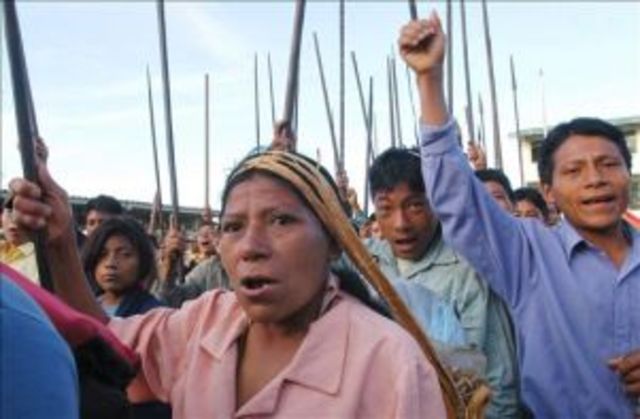 MASACRE DE 17 INDIGENAS AWA