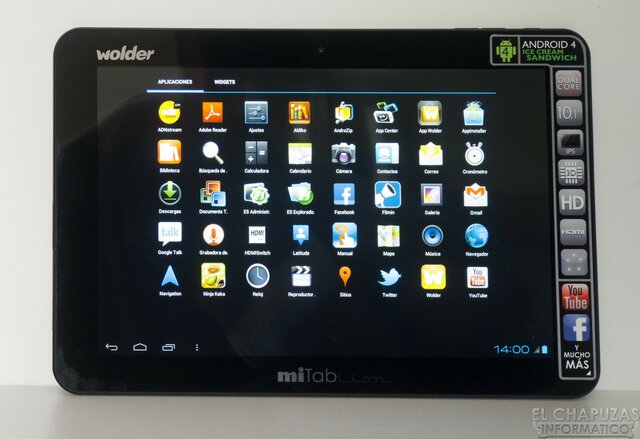 Mi primera tablet (Wolder miTab)