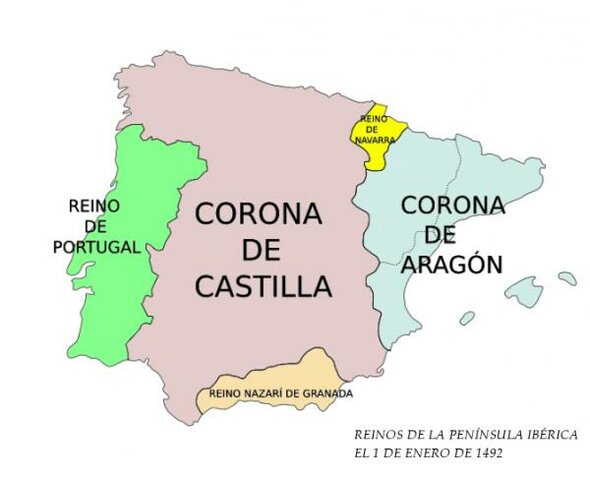 Unión de Castilla y Aragón bajo los Reyes Católicos