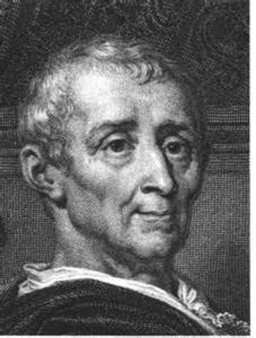 Montesquieu publishes book, On the Spirit of Laws