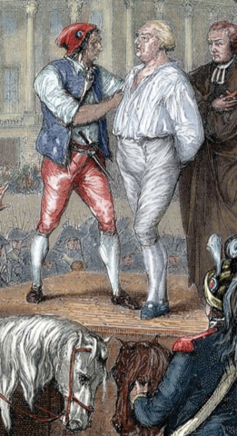 1793 Louis XVI killed