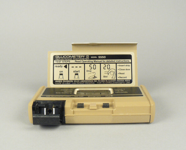 FIRST BLOOD GLUCOSE METER