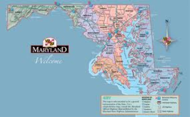Maryland becomes a colony