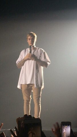 Concert of my favorite singer