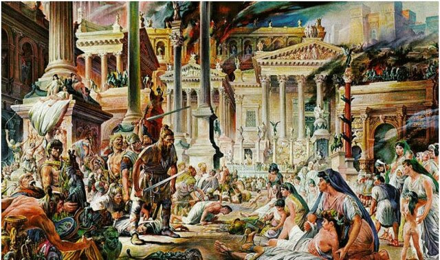 Roma es saqueada