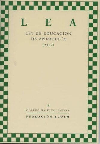 Ley de Educación Andalucía (LEA)