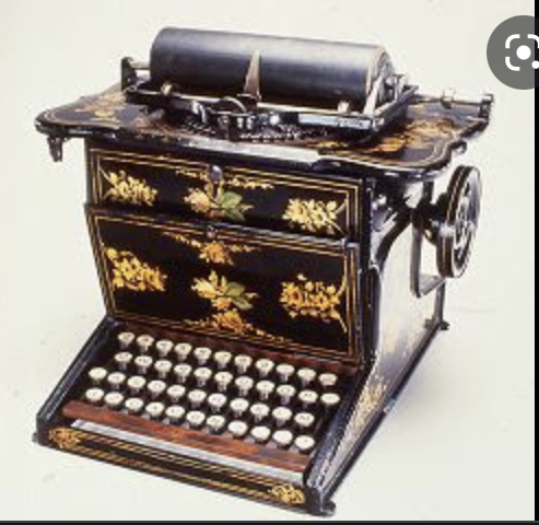 the typewriter
