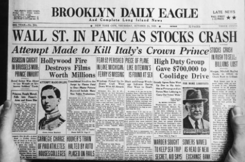 Black Tuesday (Stock Market Crash)