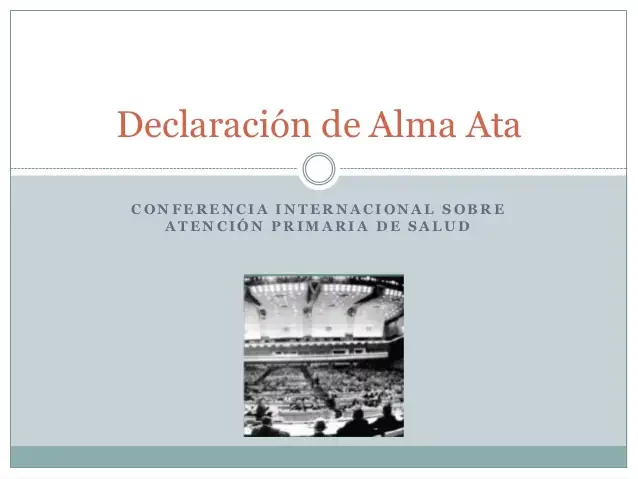 Declaración de Alma Ata
