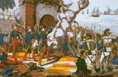 Primera intervención francesa