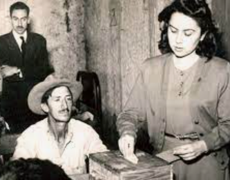 Otorgamiento del voto femenino