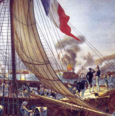 Primera intervención francesa