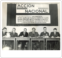 ✏️ Creación del Partido Acción Nacional