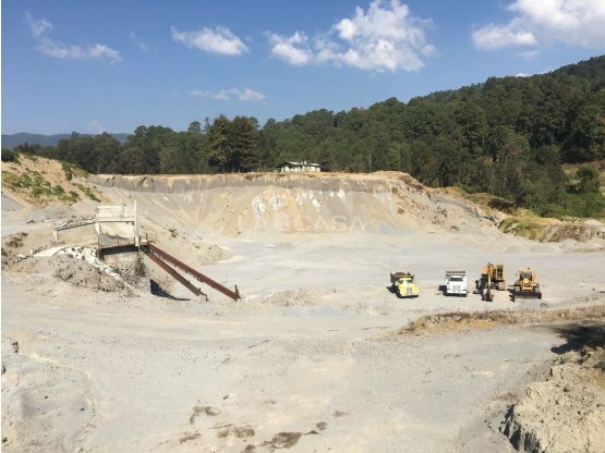 explotacion de arena