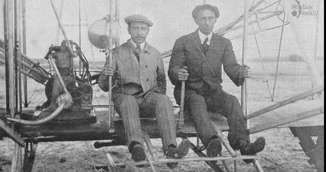 Primer vuelo en aeroplano de los hermanos Wright
