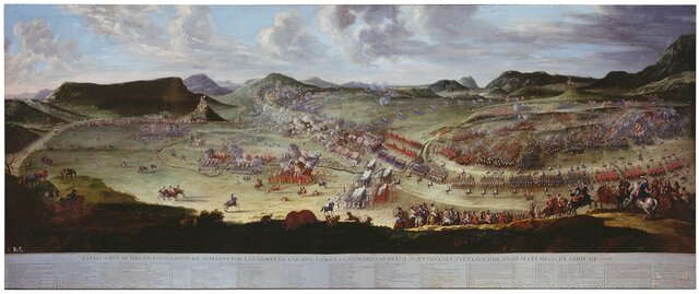 La Batalla d'Almansa- Buonaventura Ligli, Filippo Pallotta (Museo Nacional del Prado)