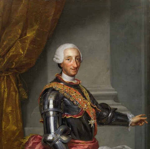 Carlos III- Anton Rafael Mengs (Museo del Prado)