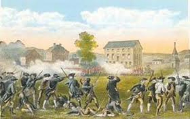 The Battle of Lexington/ Concord