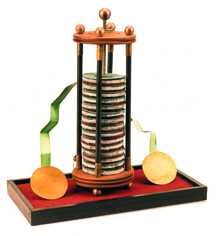 Alessandro Volta inventa la pila voltaica.