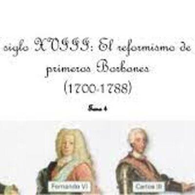 Timeline: España en la órbita francesa: el reformismo de los primeros Borbones (1700-1788).
