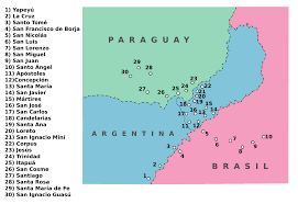 Cesión de las reducciones jesuíticas a Portugal a cambio de la entrega de la colonia de Sacramento.