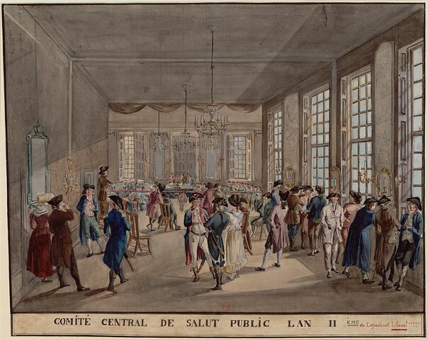 Robespierre entra en el comité de salud pública
