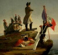 Napoleon returns to France