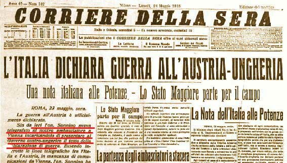 Patto di Londra (l'Italia entra in guerra)