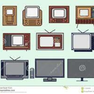 Timeline: black and white tv