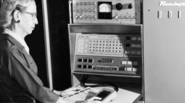 Timeline: Grace Hopper, computer programming pioneer.
