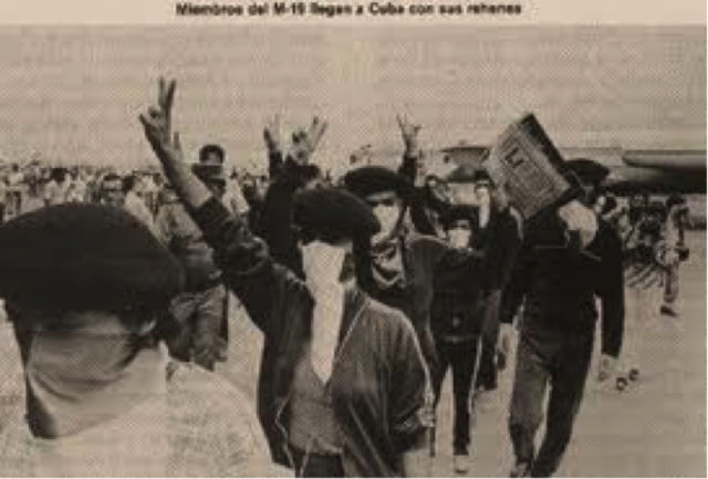 Toma de la Embajada de Republica Dominicana