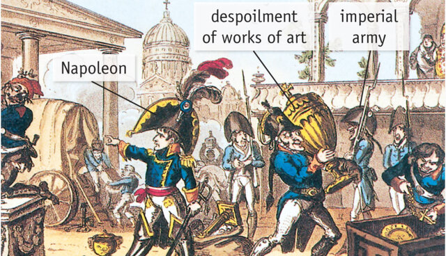 Napoleon starts his conquest