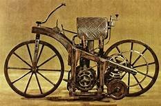 The first motorcycle was invented by Gottlieb Daimler.