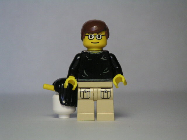 Posted as a LEGO minifig on Flickr